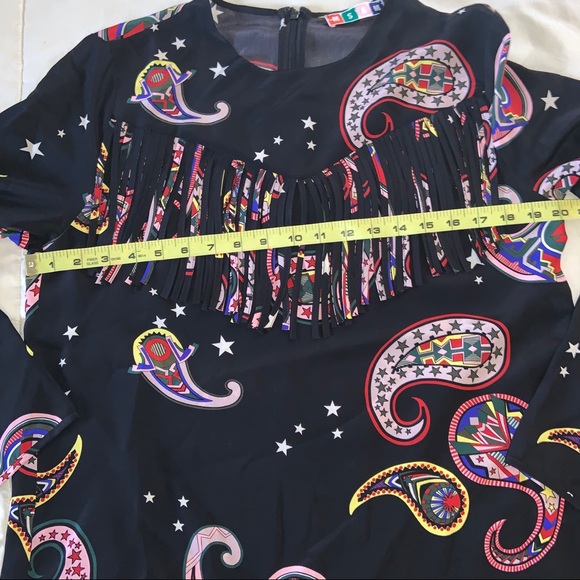 MSGM fringe paisley black and multicolored - Picture 8 of 8